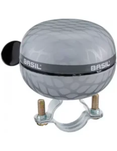 Basil Noir Bell Silver Metallic