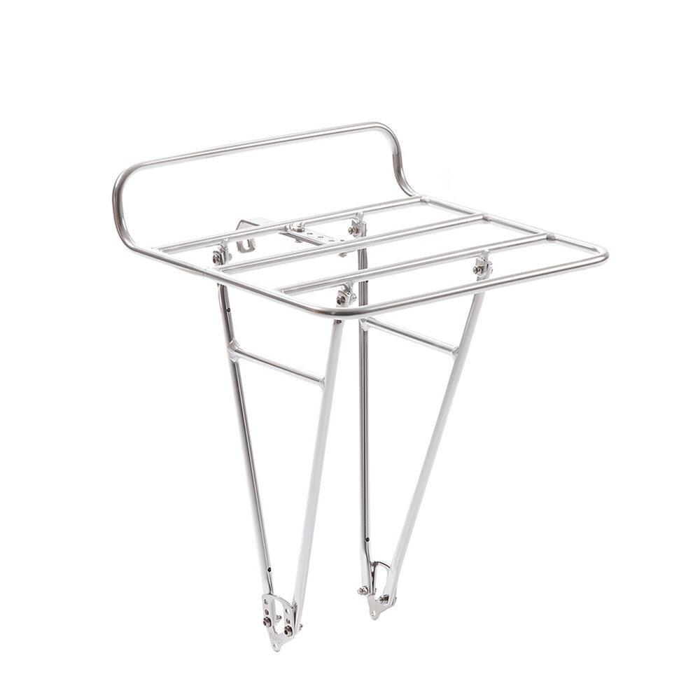 Pelagu Commuter Front Rack L Alu Polished