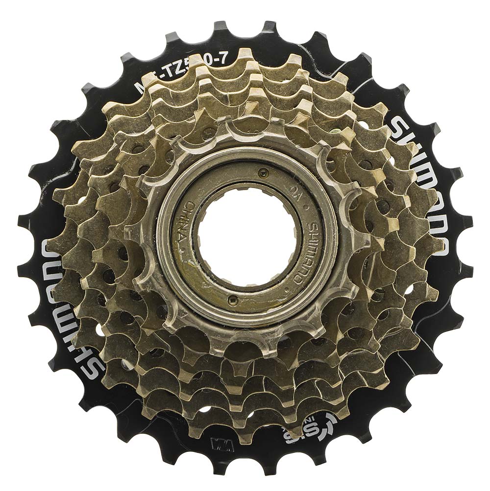 Tirr 6-ne 14-28T Shimano Tourney MF-TZ500-6, pruun-must