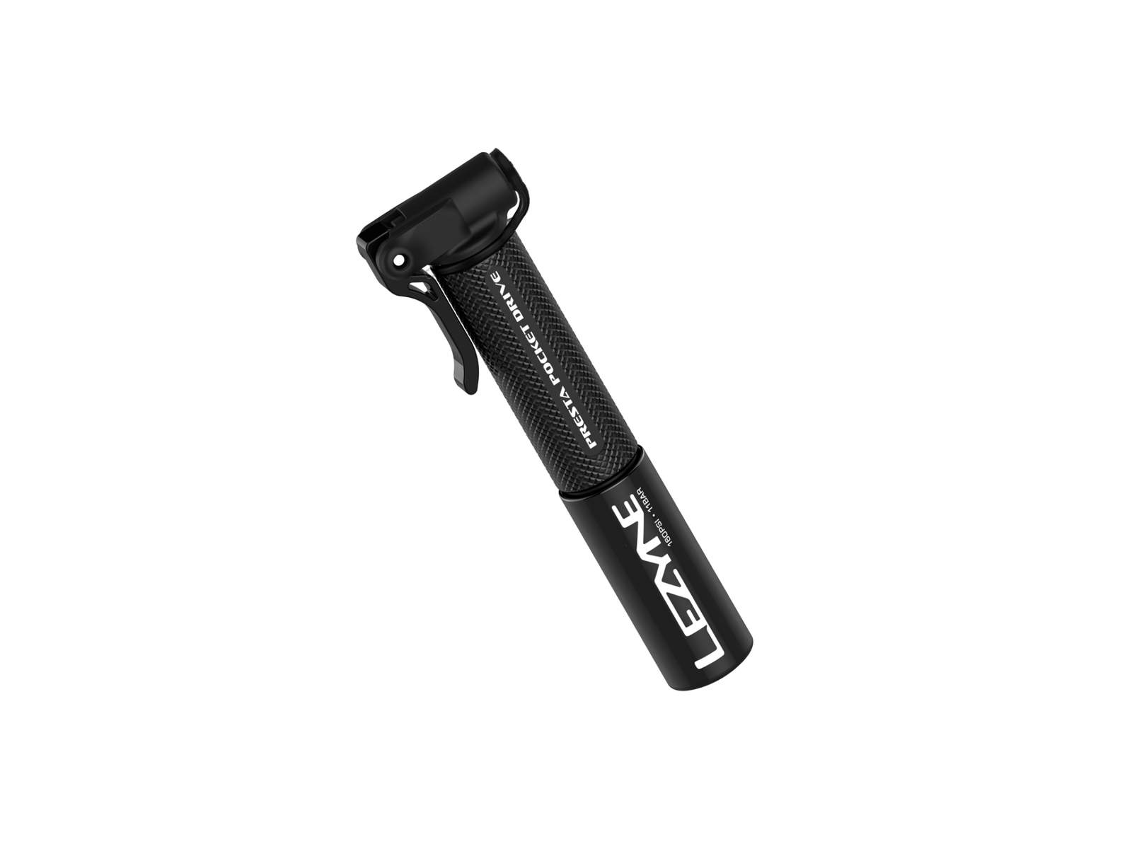 Lezyne Presta Pocket Drive käsipump, must-kuldne