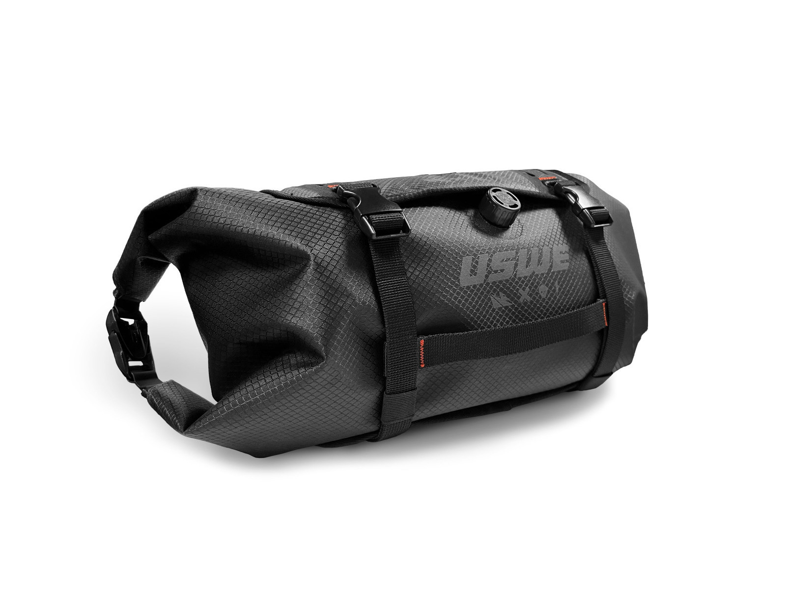 USWE Handlebar Roll-Top lenksukott 9 l, hoidikuga, must