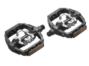 Voxom Pe27 platvormpedaalid SPD-süsteemiga, must