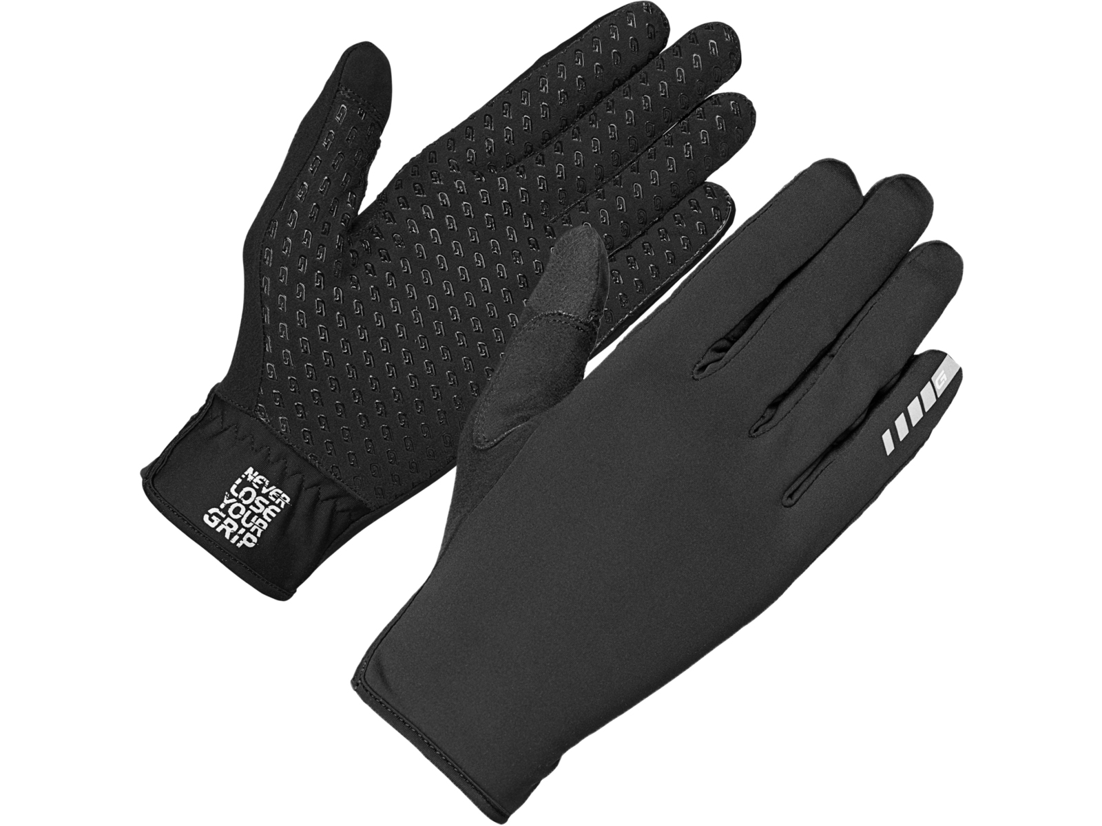 GripGrab Raptor RaceDay tuulekindlad kevad-sügiskindad, mustad