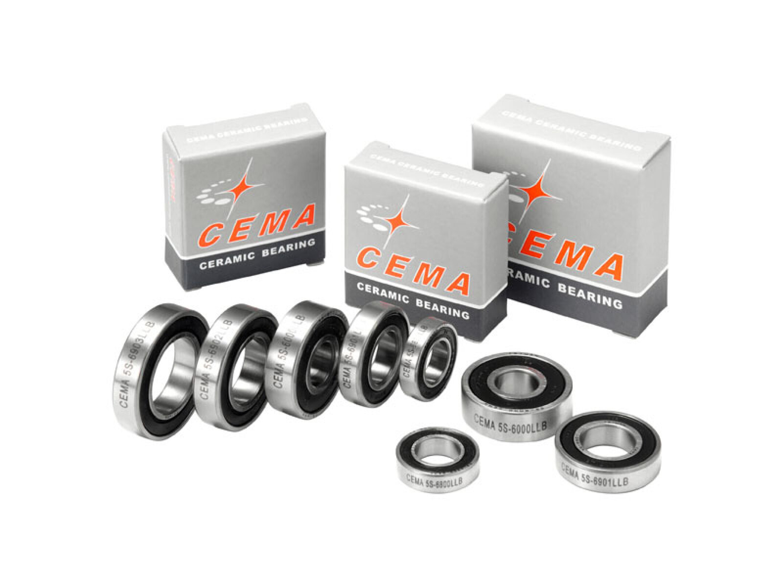 CEMA keraamiline rummulaager 6903, 17 x 30 x 7 mm