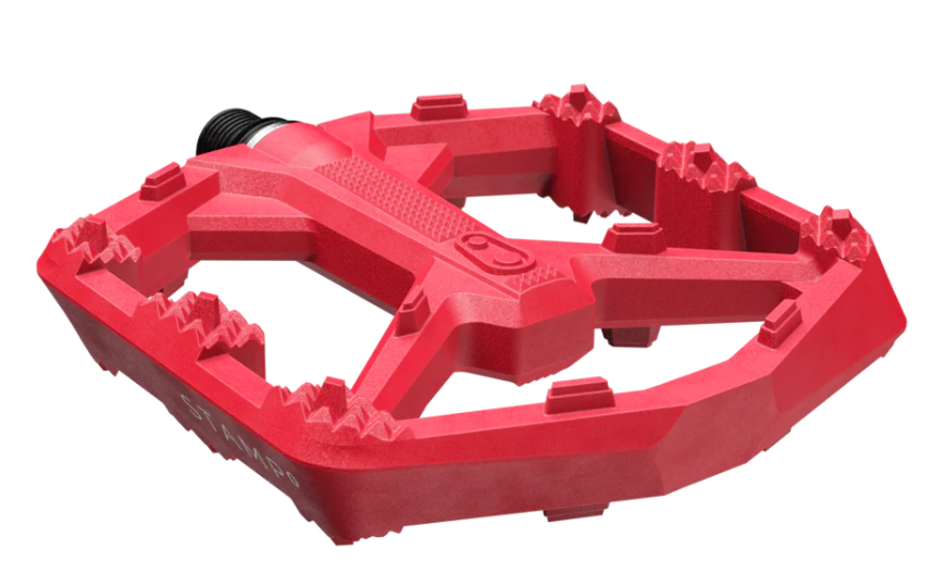 Crankbrothers Stamp 0 pedaalid, suur (large), erepunane - Image 2