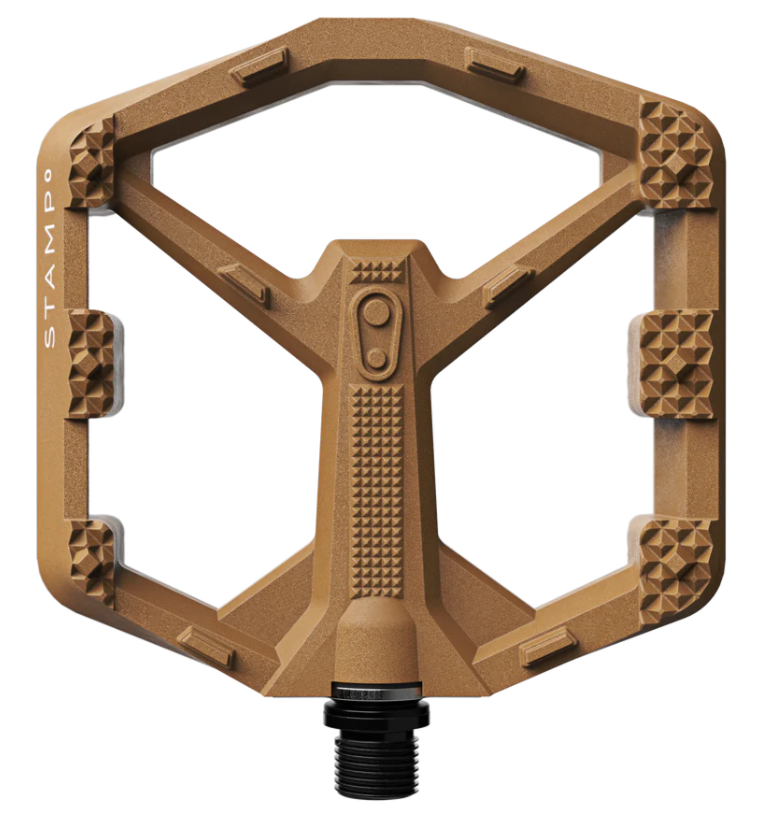 Crankbrothers Stamp 0 pedaalid, suur (large), pruun
