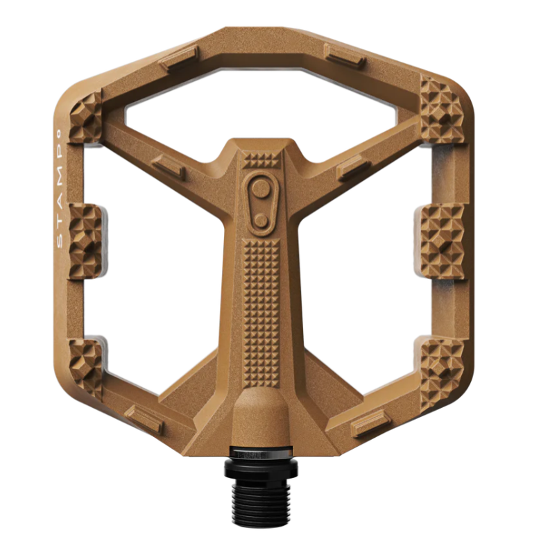 Crankbrothers Stamp 0 pedaalid, väike (small), pruun