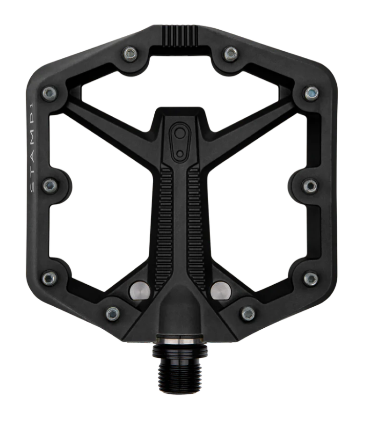 Crankbrothers Stamp 1 V2 pedaalid, väike (small), must