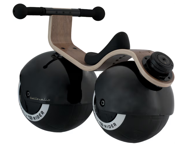 Early Rider Bella Velio pealeistutav ratas (0–2 a), Black - Image 3