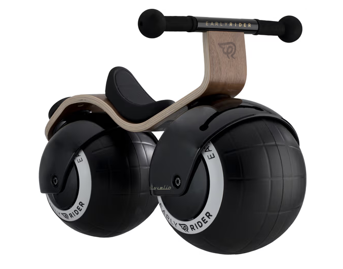 Early Rider Bella Velio pealeistutav ratas (0–2 a), Black