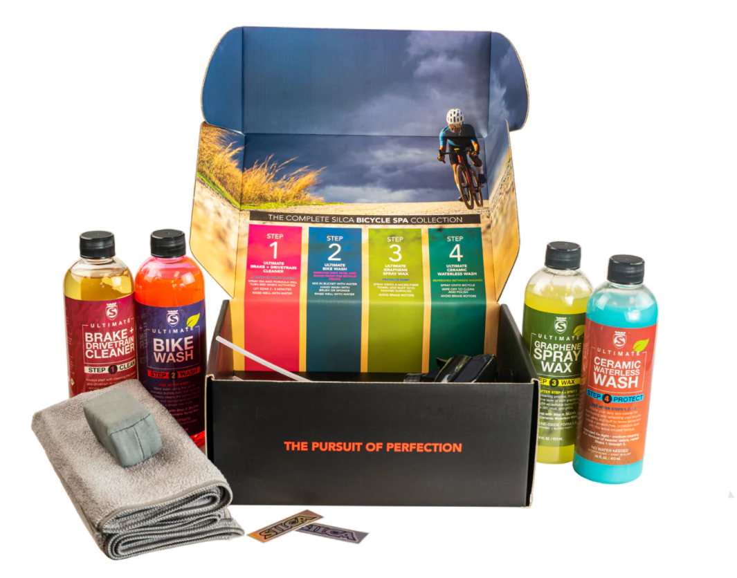 Silca Bike Care Box hoolduskomplekt