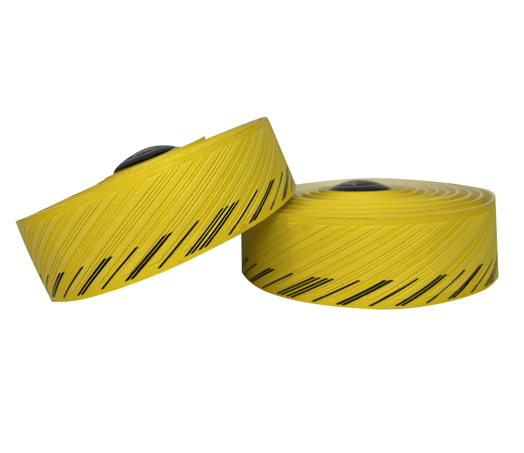 Silca Nastro Cuscino lenksulint, 3,75 mm, neoonkollane/must