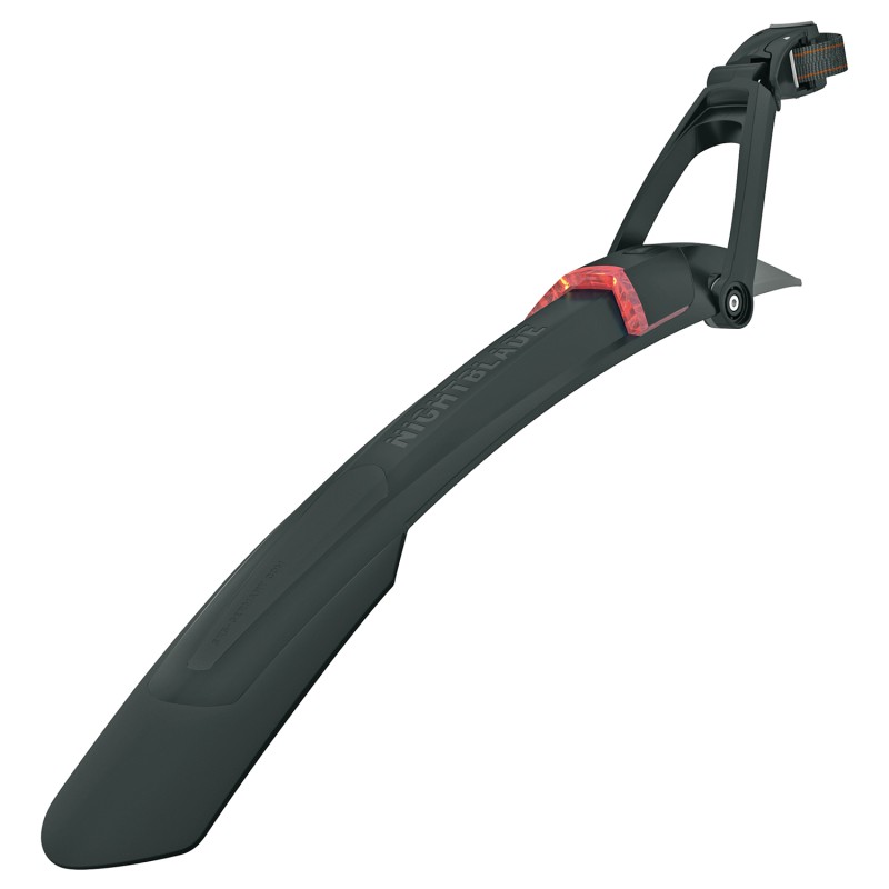 Tagumine porilaud SKS Nightblade must 26-27.5" (vilkuv)