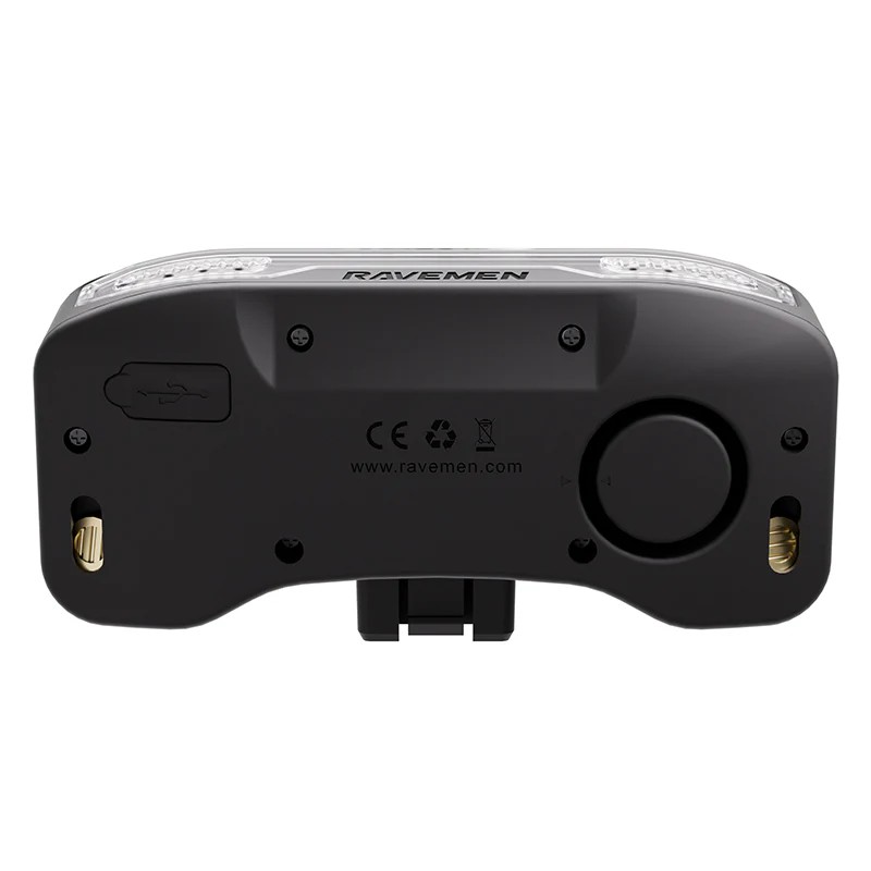 Tagatuli/suunatuli/rattakell/alarm RAVEMEN NT101 USB auto on/off/brake - Image 3