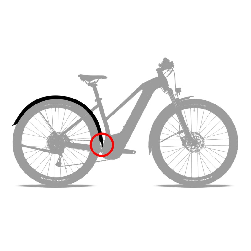 Porilauad ACID MTB 75mm 29" BB kinnitus, koos tugedega (Cube E-MTB) - Image 5