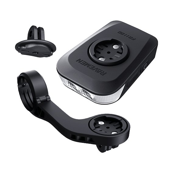 Esituli RAVEMEN FR1100 USB rattakompuutri hoidikuga auto on/off